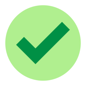 marca de verificacion